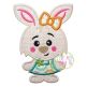 Bunny Girl Applique | Machine Embroidery Designs by JuJu
