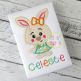 Bunny Girl Applique | Machine Embroidery Designs by JuJu