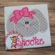 Bunny Girl Bow | Machine Embroidery Designs by JuJu
