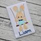 Itch 2 Stitch Bunny In Swing Boy Applique Digital Embroidery Machine Designs by JuJu