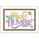 ITH Busy Bees Bee Humble Mug Rug | Machine Embroidery Designs by JuJu