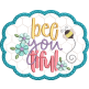 ITH Busy Bees Bee Youtiful Mug Rug | Machine Embroidery Designs by JuJu
