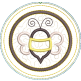 ITH Busy Bees Round Coaster | Machine Embroidery Designs by JuJu