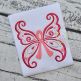 Butterfly Awareness Ribbon Embroidery | Machine Embroidery Designs by JuJu