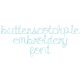 Butterscotch Pie Embroidery Font | Machine Embroidery Designs by JuJu
