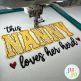                                 Nanny Loves Her Herd Embroidery Design | Machine Embroidery Designs by JuJu
                            