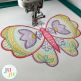 Whimsical Butterfly 2 Embroidery Design | Machine Embroidery Designs by JuJu