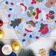 In The Hoop Joy And Whimsy Blanket Stitch Table Topper Project | Machine Embroidery Designs by JuJu