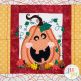 In The Hoop Modular Jack O Lantern Placemat Project | Machine Embroidery Designs by JuJu
