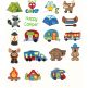 Go Camping Applique Machine Embroidery Designs by JuJu 