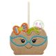 Candy Apple Glasses Girl Applique | Machine Embroidery Designs by JuJu