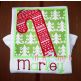 Christmas Candy Cane Box Applique | Machine Embroidery Designs by JuJu