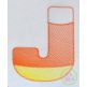 Candy Corn Sketch Embroidery Font | Machine Embroidery Designs by JuJu
