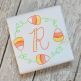 Candy Corn Frame Sketch Embroidery | Machine Embroidery Designs by JuJu