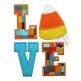 Candy Corn LOVE Applique | Machine Embroidery Designs by JuJu