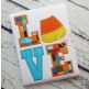 Candy Corn LOVE Applique | Machine Embroidery Designs by JuJu