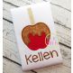 Caramel Apple Applique | Machine Embroidery Designs by JuJu