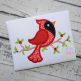 Cardinal Applique | Machine Embroidery Designs by JuJu