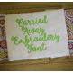 Carried Away Embroidery Font Machine Embroidery Designs by JuJu