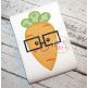 Carrot Glasses Boy Applique | Machine Embroidery Designs by JuJu