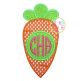 Carrots Monogram Applique | Machine Embroidery Designs by JuJu