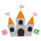 Busy Book Page Castle Add On | Machine Embroidery Designs by JuJu
