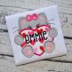 Cat With Heart Girl Applique | Machine Embroidery Designs by JuJu