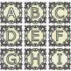 Catherine Ornate Embossed Monogram