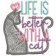 Cat Lovers Word Art 1