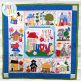 In The Hoop There's No Place Like Home Wall Hanging Project