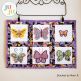 3D Winged Butterflies by Oma's Place | Machine Embroidery Designs by JuJu