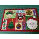 ITH Christmas Placemat 1 | Machine Embroidery Designs by JuJu
