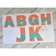Charlie Chevron Alphabet Set Applique | Machine Embroidery Designs by JuJu