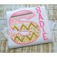 Charlie Chevron Alphabet Set Applique