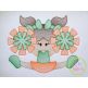 Cheerleader Splits Sketch Embroidery | Machine Embroidery Designs by JuJu