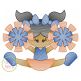 Cheerleader Splits Sketch Embroidery | Machine Embroidery Designs by JuJu