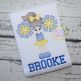 Cheerleader Standing Sketch Embroidery | Machine Embroidery Designs by JuJu