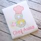 Chef Hat Numbers Set Applique | Machine Embroidery Designs by JuJu