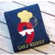 Chef Hat Numbers Set Applique | Machine Embroidery Designs by JuJu