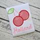 Cherries Applique | Machine Embroidery Designs by JuJu