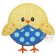 Chick Egg Applique | Machine Embroidery Designs by JuJu