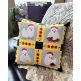 ITH Chicken Pillow | Machine Embroidery Designs by JuJu