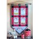 ITH Classic Chickens Wall Hanging | Machine Embroidery Designs by JuJu