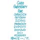 Chico Embroidery Font Machine Embroidery Designs by JuJu