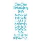 Choo Choo Embroidery Font | Machine Embroidery Designs by JuJu