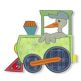 Choo Choo Baby Applique Machine Embroidery Designs by JuJu 
