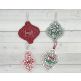 ITH Christmas Ornaments Words 1 | Machine Embroidery Designs by JuJu