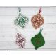 ITH Christmas Ornaments Words 3 | Machine Embroidery Designs by JuJu