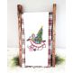 Christmas Sleigh Vintage Sketch | Machine Embroidery Designs by JuJu