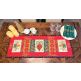 ITH Christmas Table Runner 1 | Machine Embroidery Designs by JuJu

